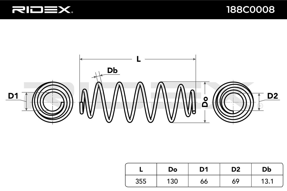 RIDEX 188C0008 Suspension...