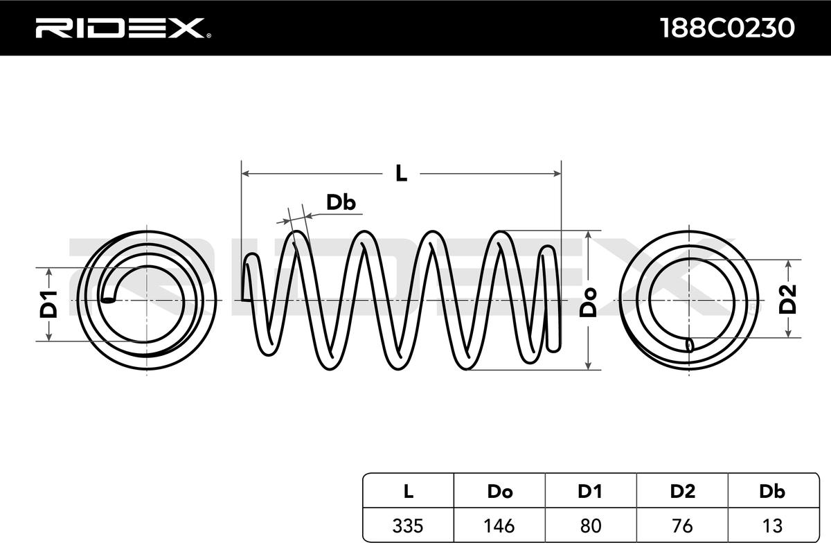 RIDEX 188C0230 Suspension...