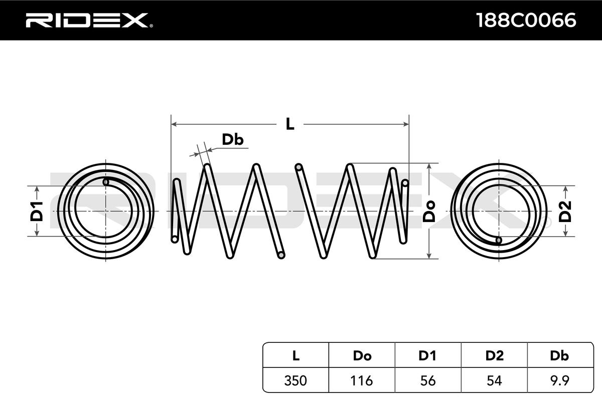 RIDEX 188C0066 Suspension...