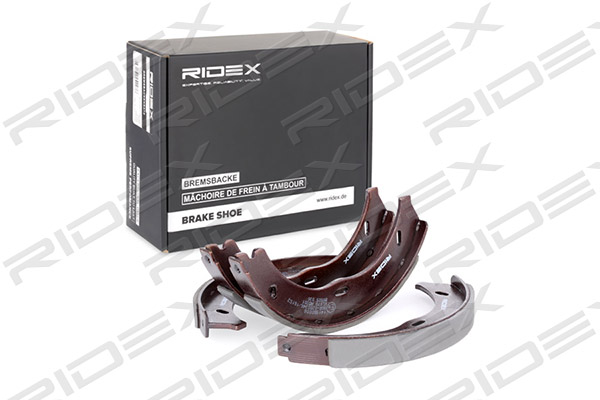 RIDEX 1419B0008 Комплект тормозных колодок, стояночная тормозная система