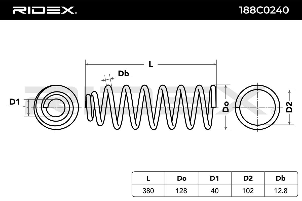 RIDEX 188C0240 Suspension...