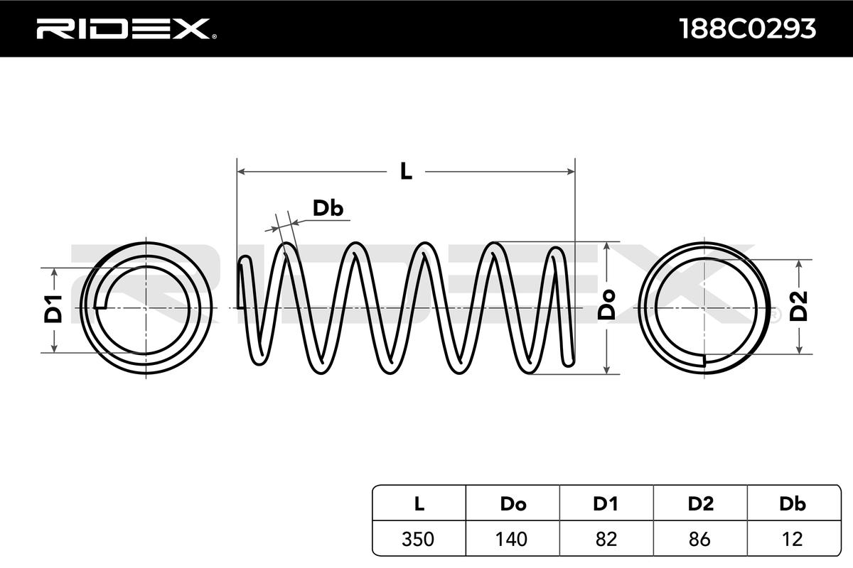 RIDEX 188C0293 Suspension...