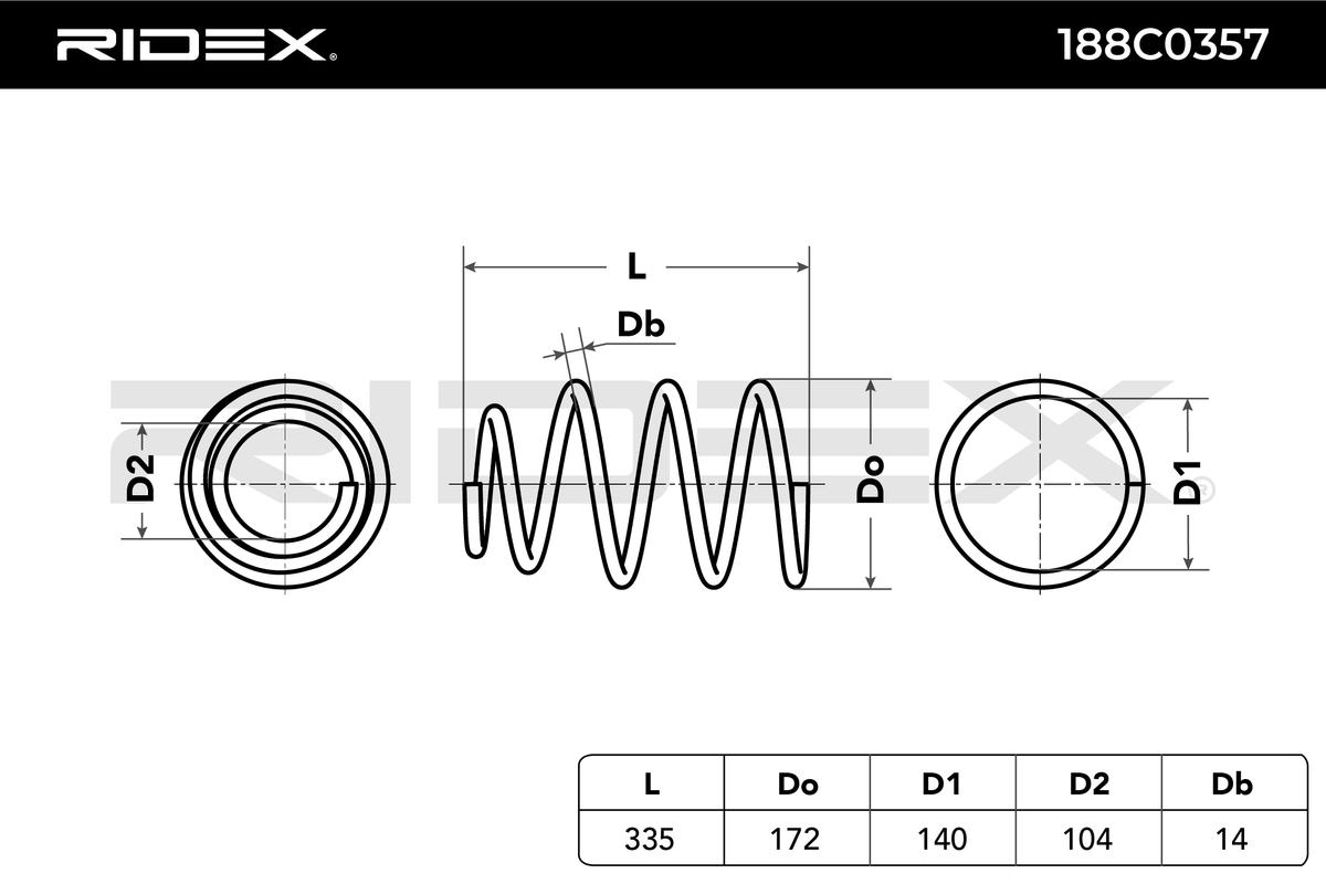RIDEX 188C0357 Suspension...