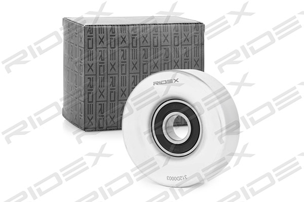 RIDEX 312D0003 Паразитный / ведущий ролик, поликлиновой ремень