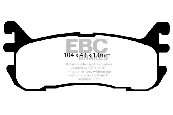 EBC Brakes DP41003R...