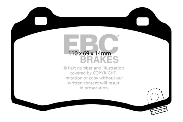 EBC Brakes DP41788R...