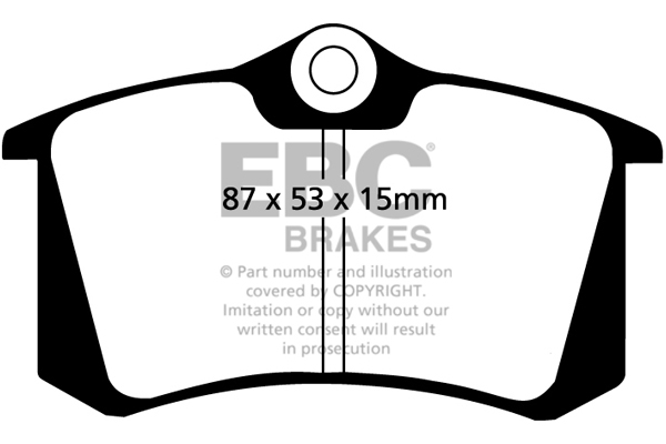 EBC Brakes DP680 комплект...