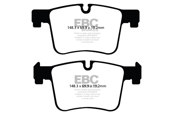 EBC Brakes DP22105 комплект...