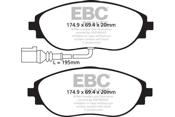 EBC Brakes DP42127R...