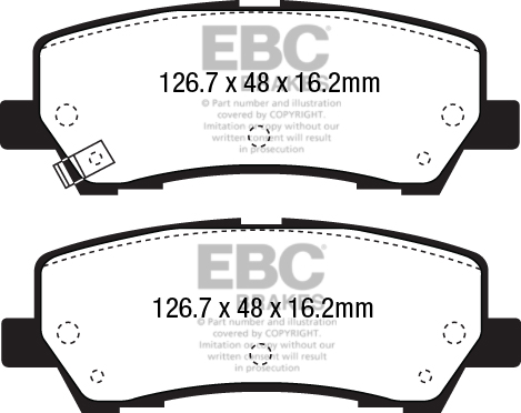 EBC Brakes DP43043R...