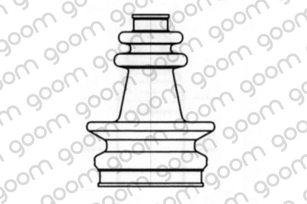 GOOM DB-0132 Cuffia, Semiasse