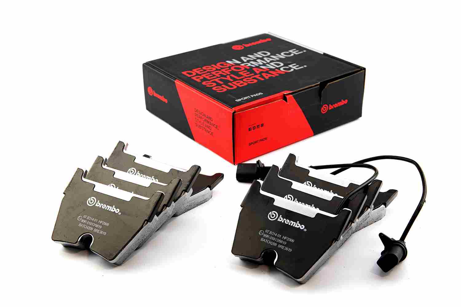 Kit pastiglie freno per elevate prestazioni