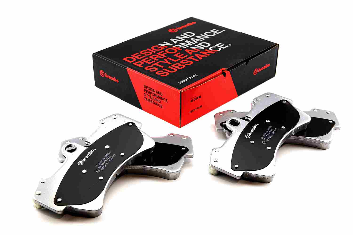 BREMBO 07.B314.20 UPGRADE, SPORT | HP2000 Hochleistungs-Bremsbelagsatz