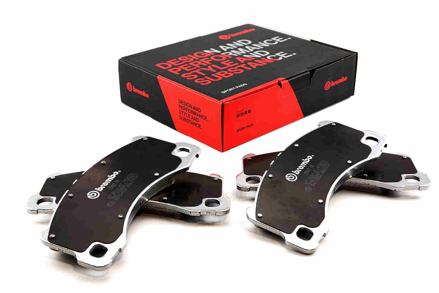 BREMBO 07.B314.67 UPGRADE, SPORT | HP2000 Hochleistungs-Bremsbelagsatz