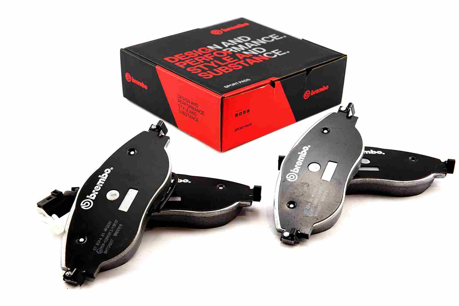 BREMBO 07.B314.81 UPGRADE, SPORT | HP2000 Hochleistungs-Bremsbelagsatz