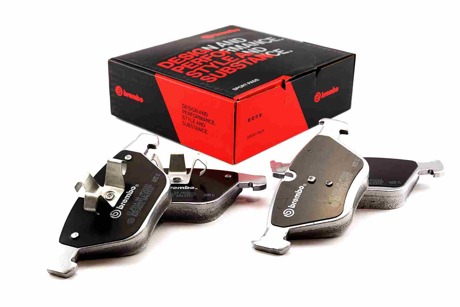 BREMBO 07.B314.99 UPGRADE, SPORT | HP2000 Hochleistungs-Bremsbelagsatz