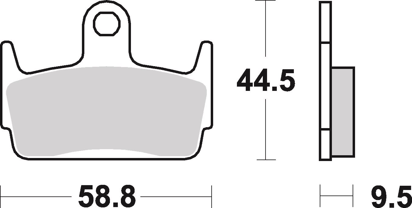 BREMBO 07016 PRIME - CarbonCeramic Bremsbelagsatz, Scheibenbremse