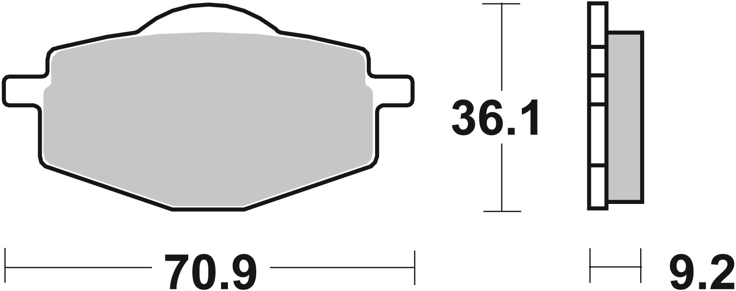BREMBO 07YA1407 PRIME - CarbonCeramic - CC Bremsbelagsatz, Scheibenbremse