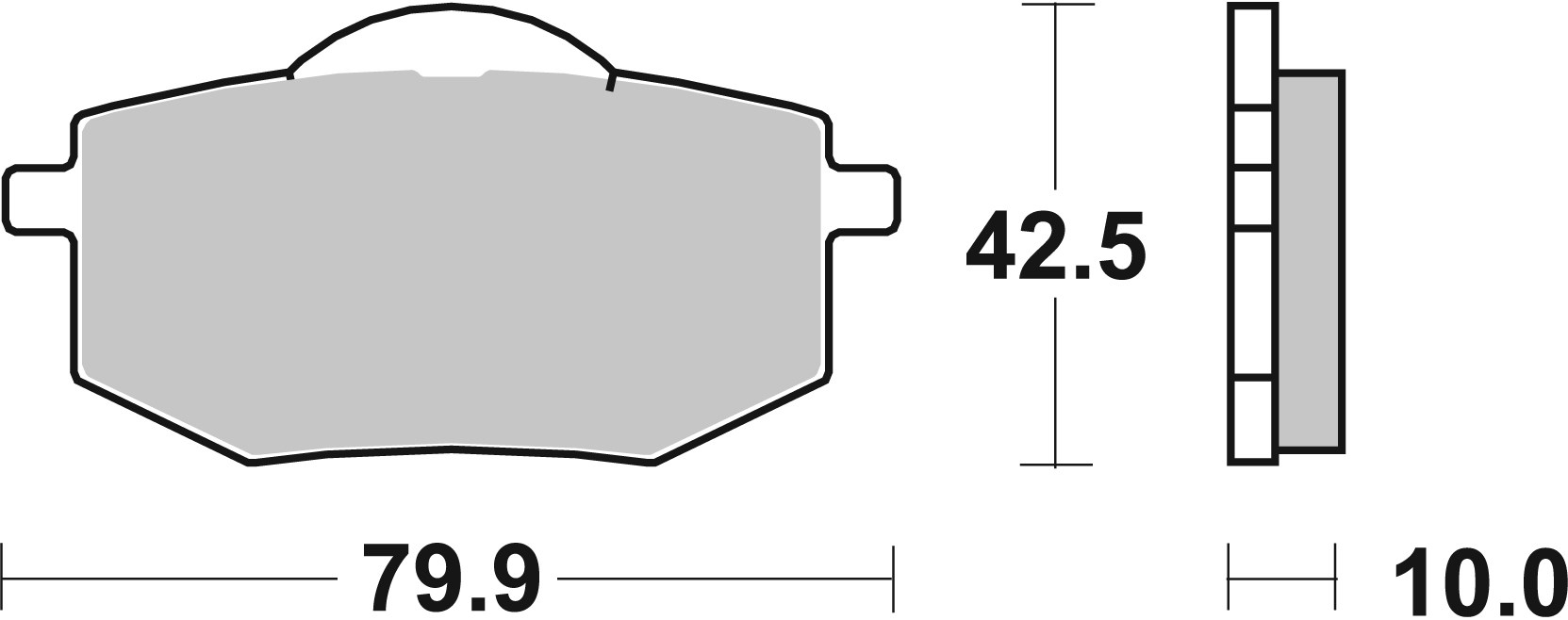 BREMBO 07YA1909 PRIME - CarbonCeramic - CC Bremsbelagsatz, Scheibenbremse