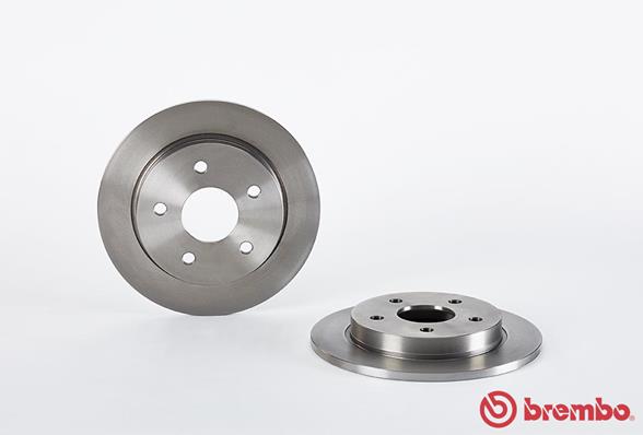BREMBO 08.4931.10 PRIME LINE Bremsscheibe