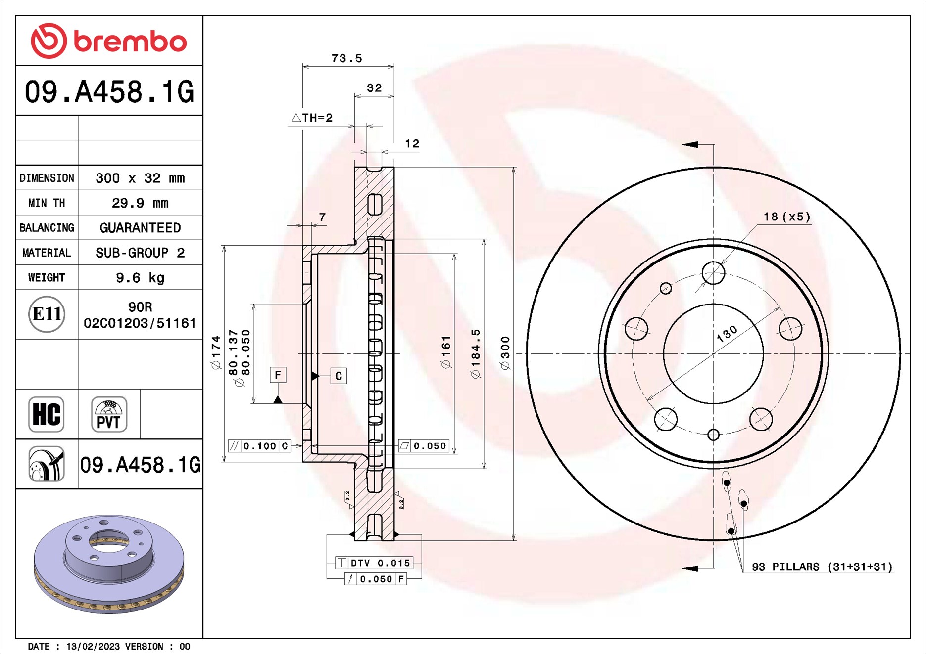 BREMBO KT 10 047 BEYOND...