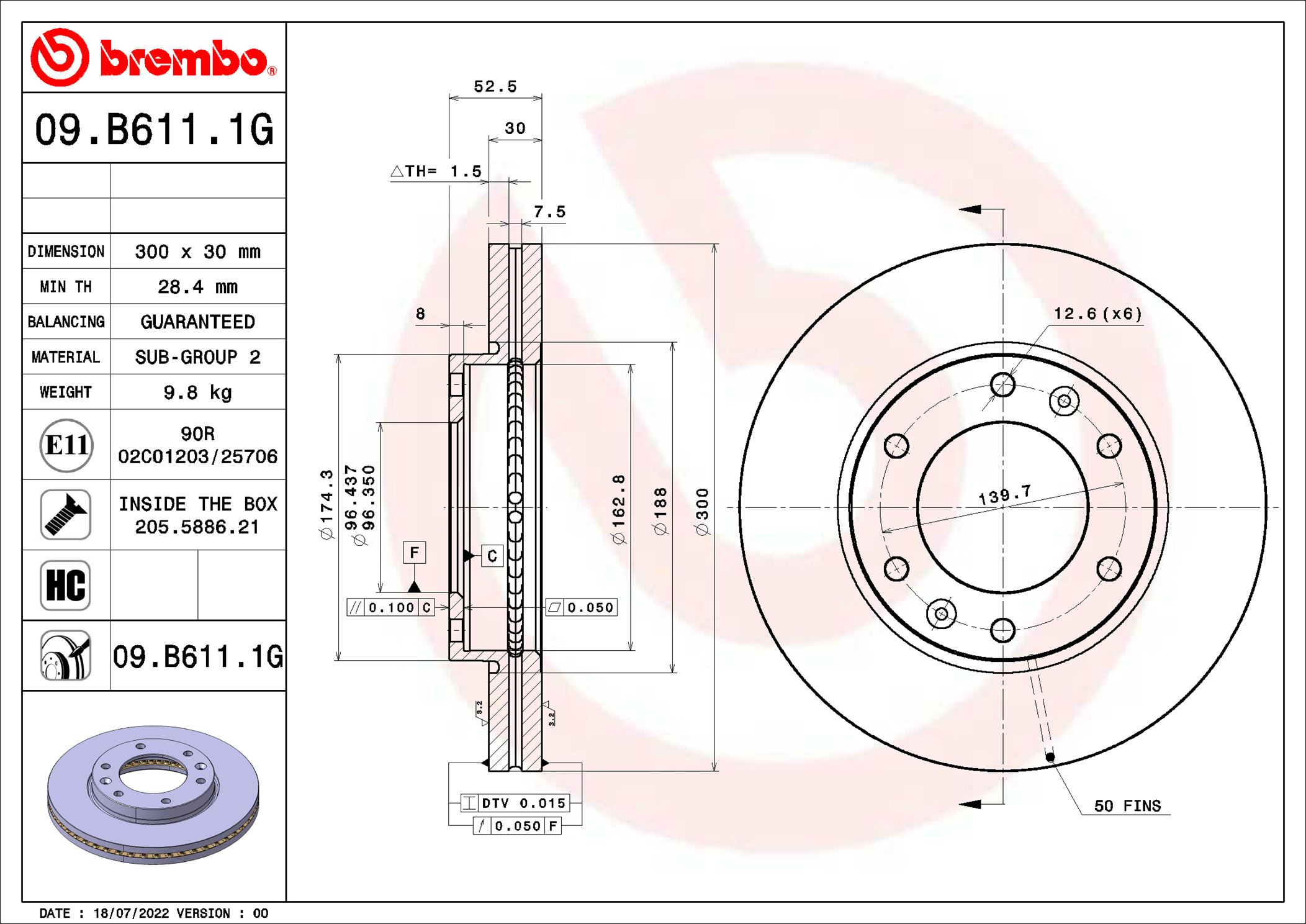 BREMBO KT 10 019 BEYOND...