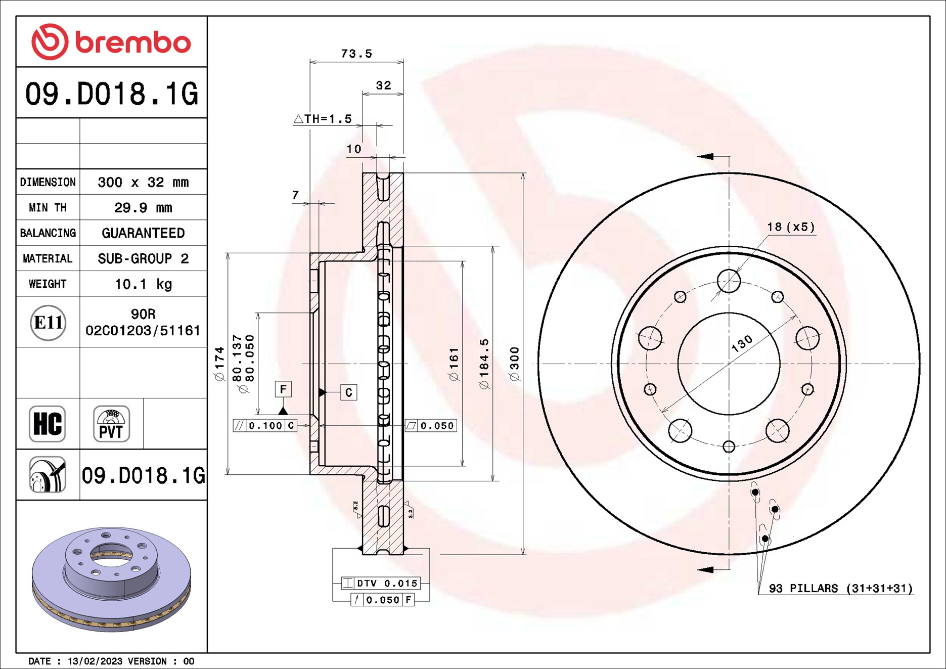 BREMBO KT 10 048 BEYOND...