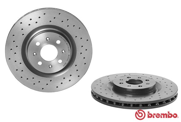 BREMBO 09.8004.3X XTRA LINE - Xtra Bremsscheibe