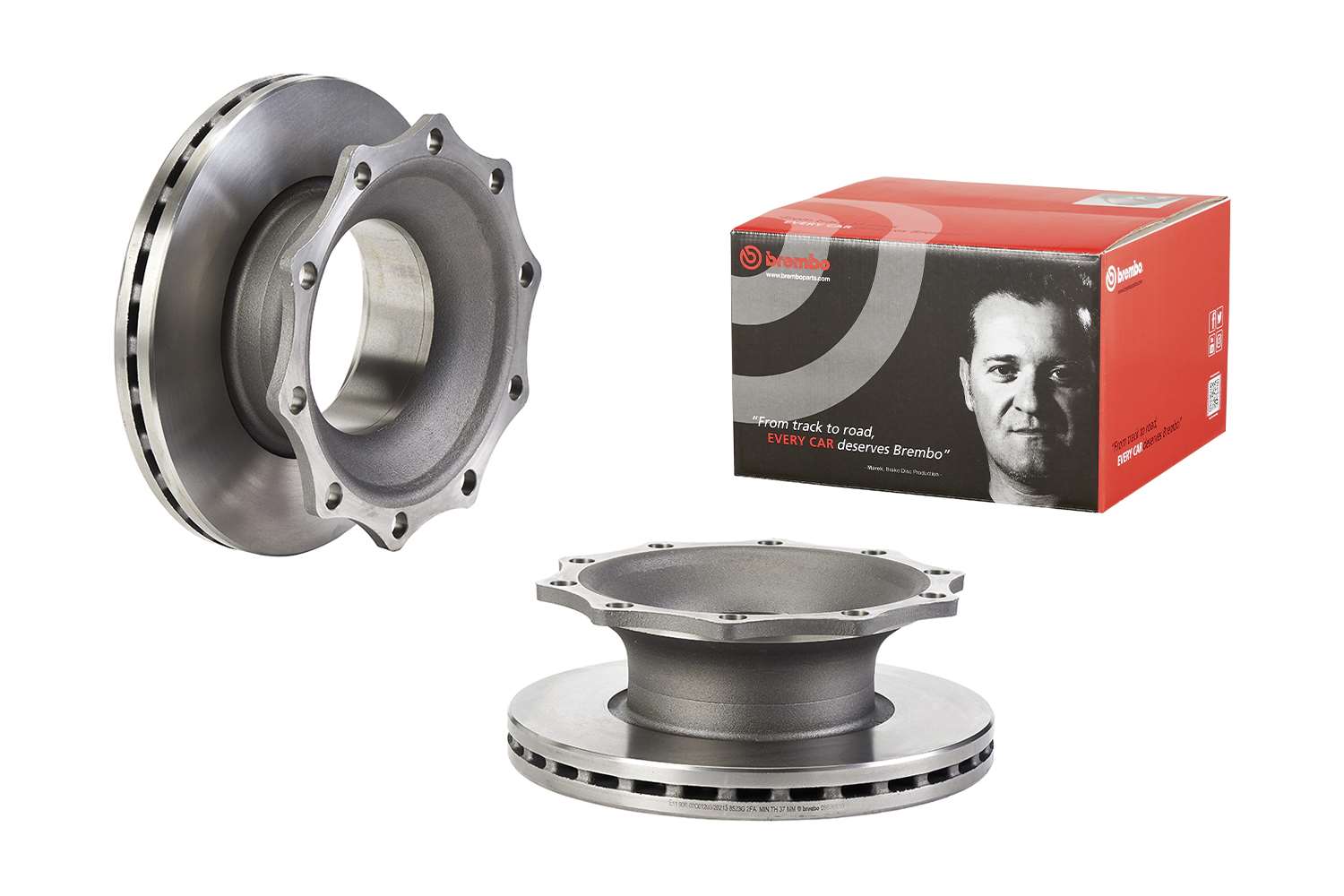 BREMBO 09.8368.10 PRIME LINE Bremsscheibe
