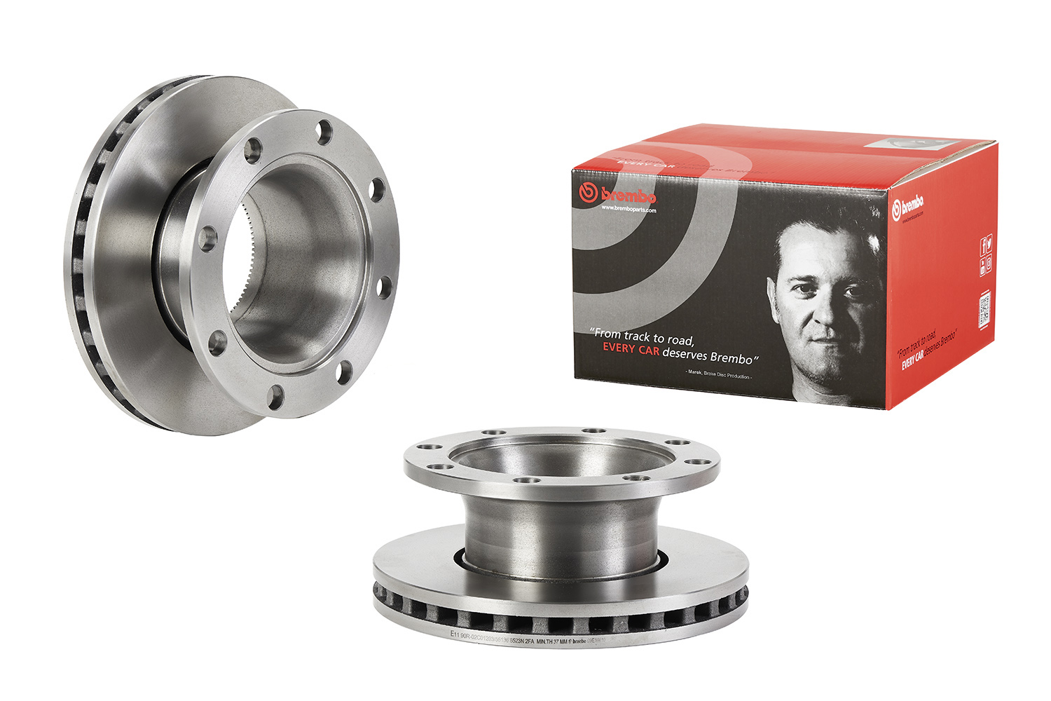 BREMBO 09.E166.10 PRIME LINE Bremsscheibe