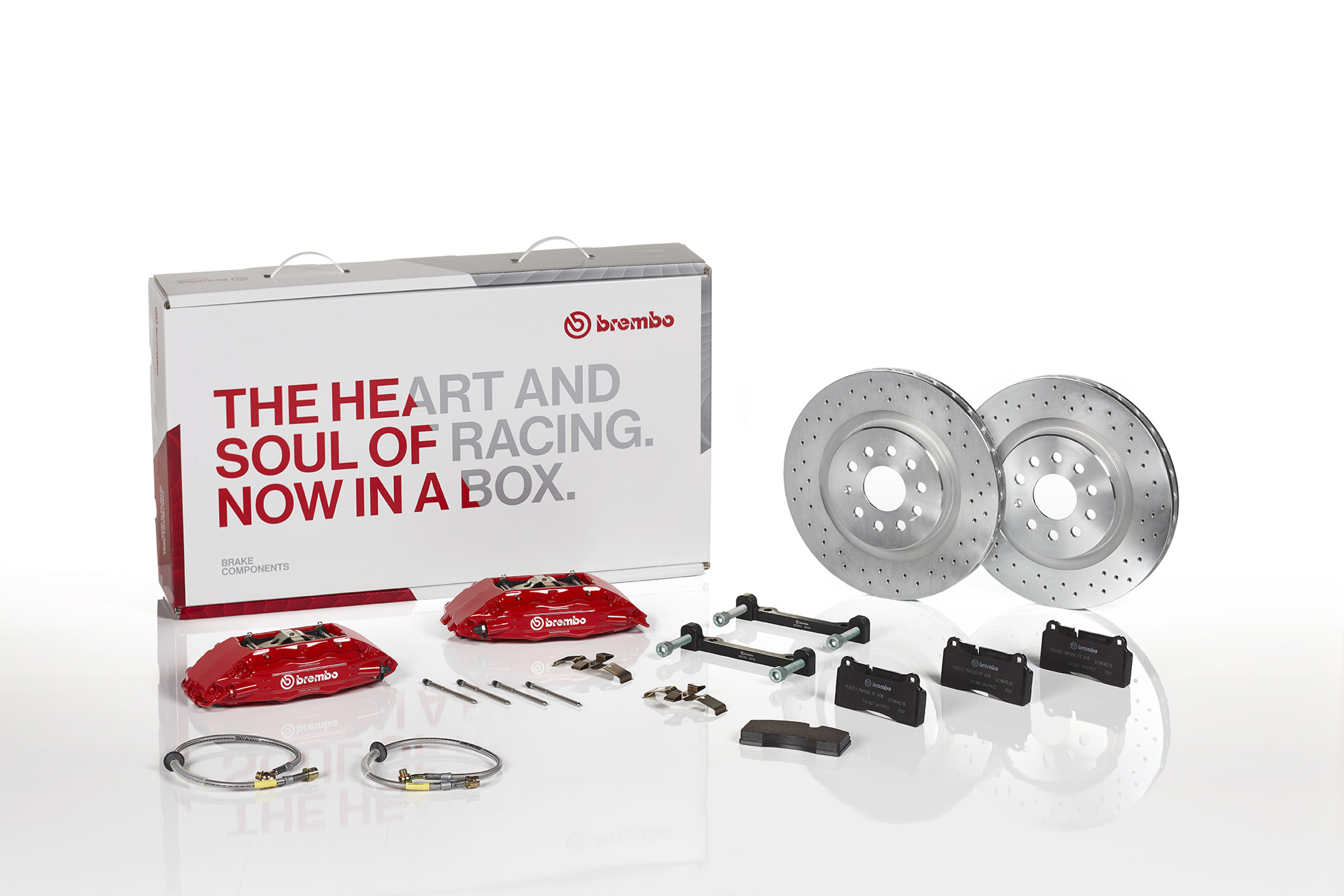 BREMBO 1B4.7001A_ UPGRADE, GT | A4 | D Hochleistungs-Bremsensatz