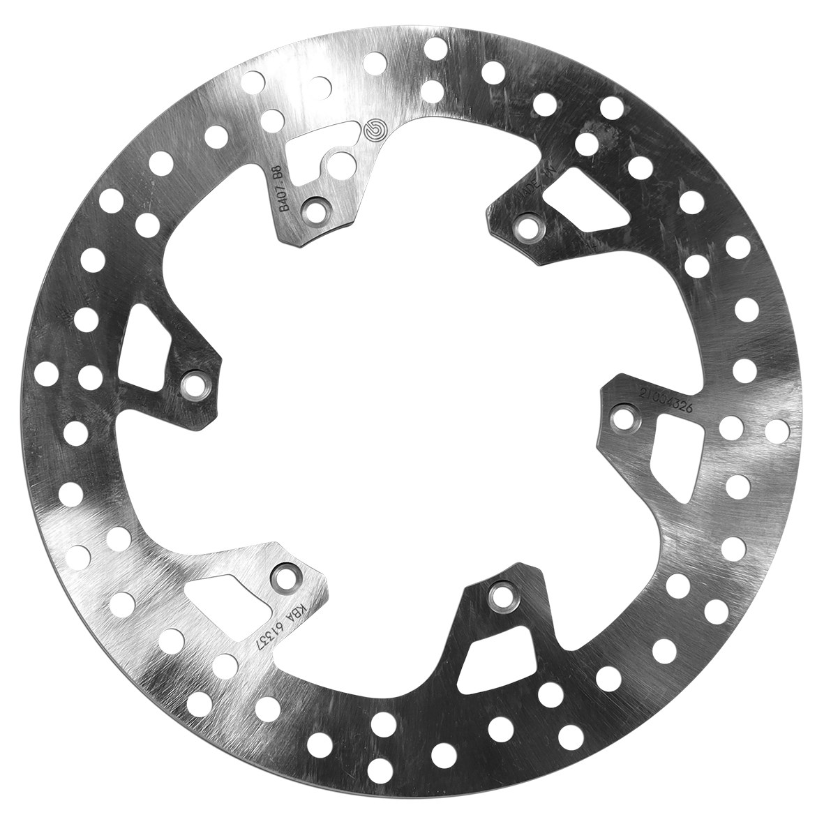BREMBO 68B407B8 PRIME - Serie-Oro - Fixed Disc Bremsscheibe