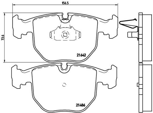 BREMBO P 06 021 PRIME LINE...