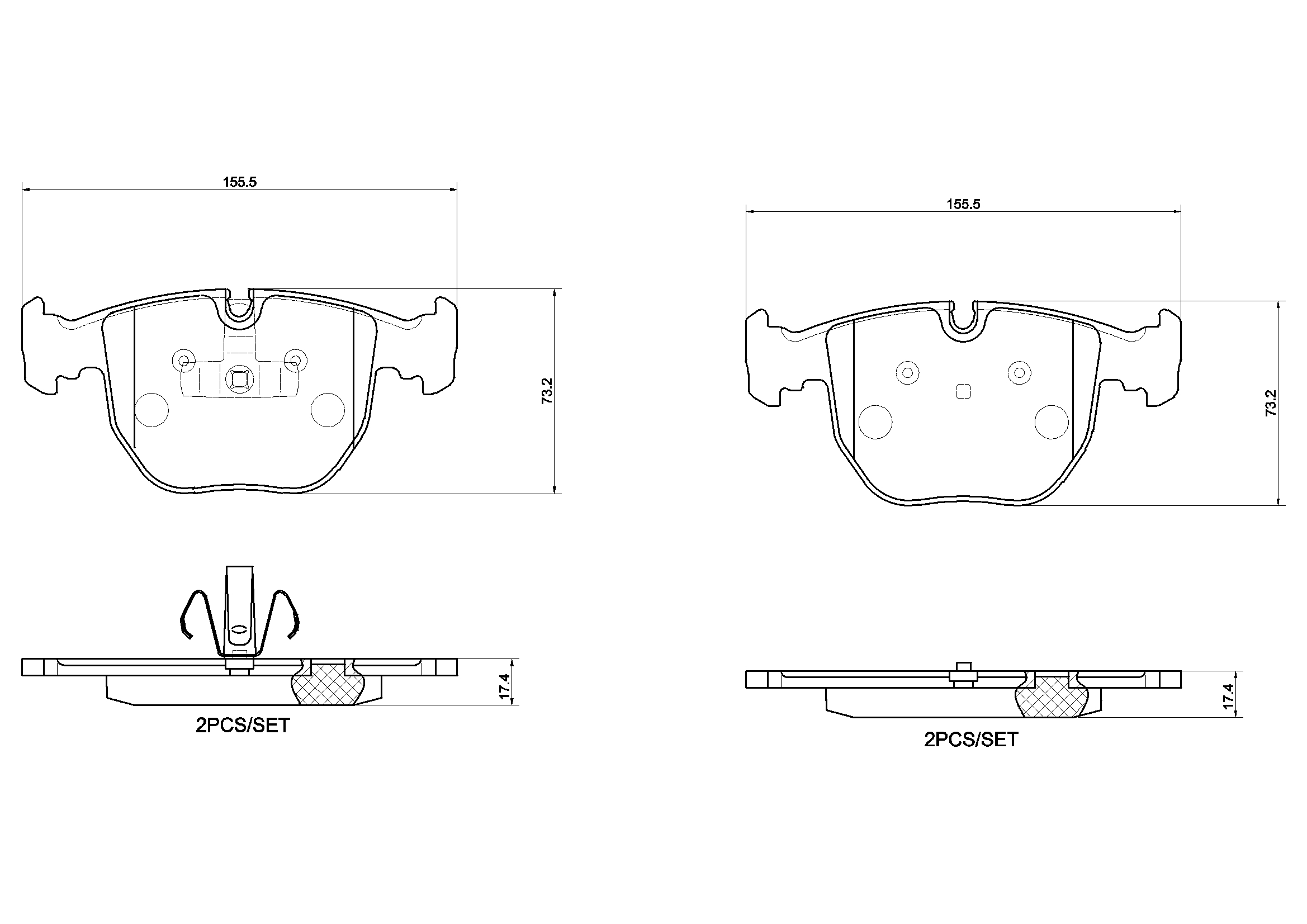BREMBO P 06 118 PRIME LINE...