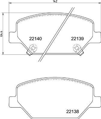 BREMBO P 07 007 Kit...