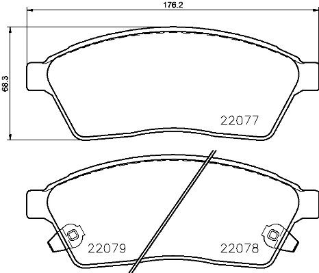 BREMBO P 09 009 Kit...