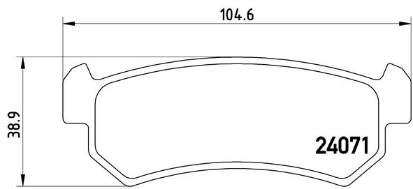 BREMBO P 10 001...