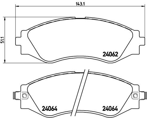 BREMBO P 10 006 Kit...