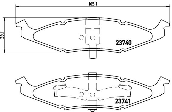 BREMBO P 11 009...