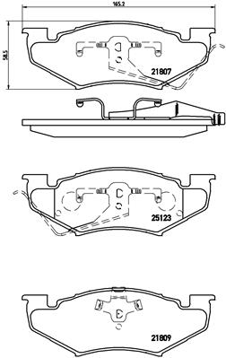 BREMBO P 11 020...