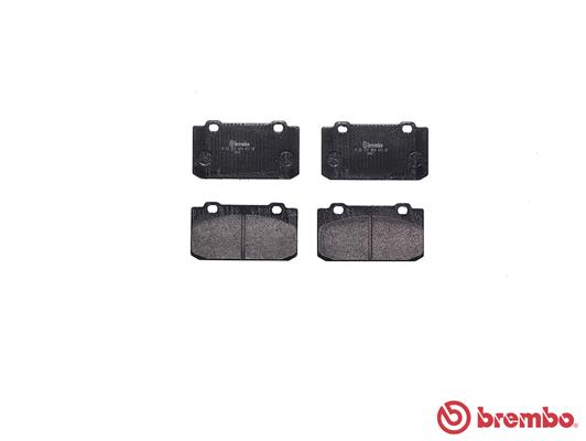 BREMBO P 23 027 PRIME LINE Bremsbelagsatz, Scheibenbremse