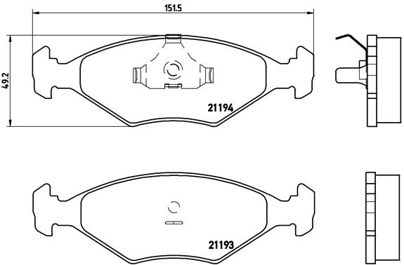 BREMBO P 23 040...