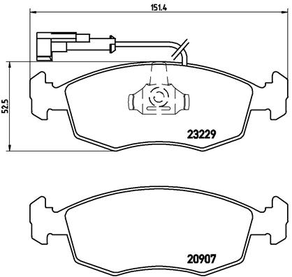 BREMBO P 23 063...