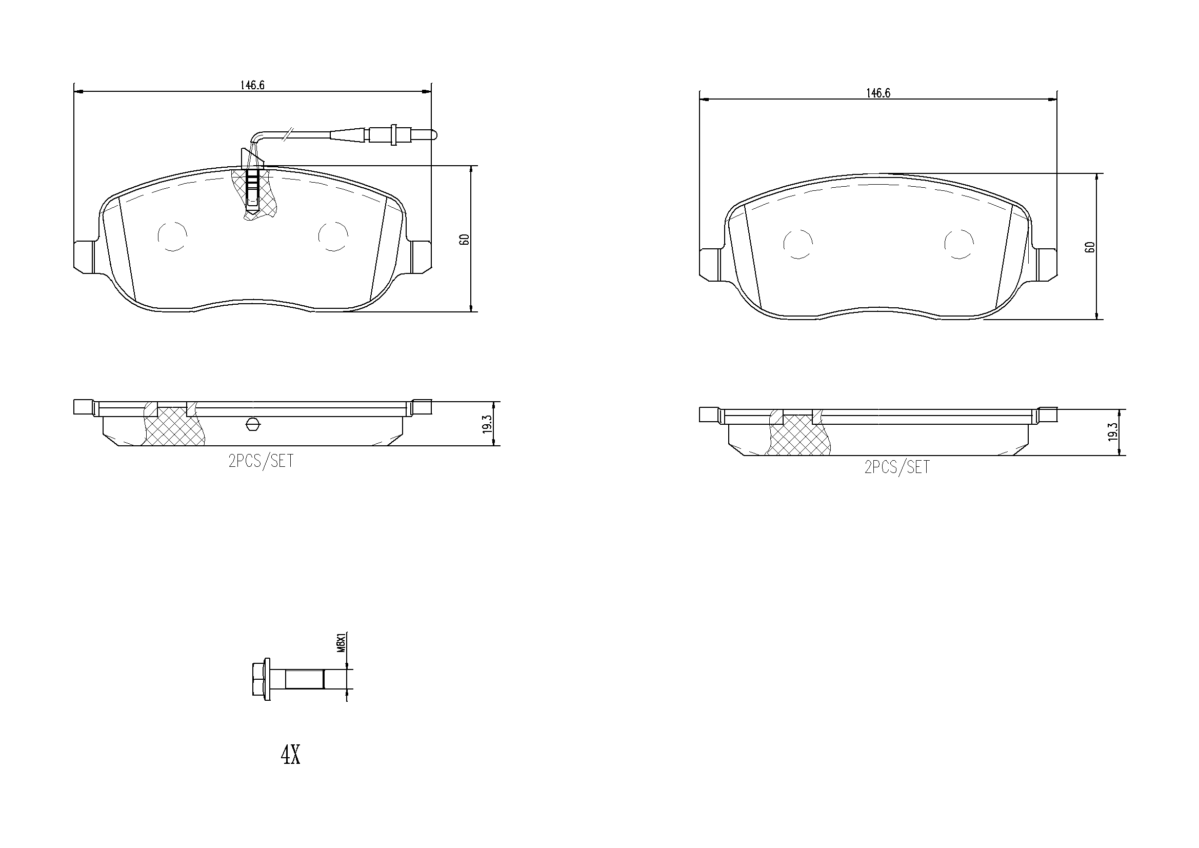 BREMBO P23090N PRIME LINE - Ceramic Bremsbelagsatz, Scheibenbremse