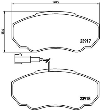 BREMBO P 23 091 Kit...