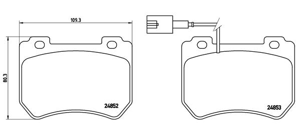 BREMBO P 23 129 Kit...