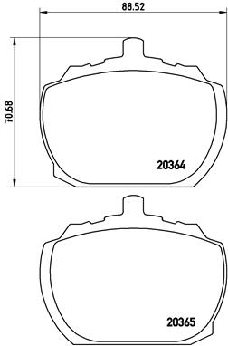 BREMBO P 24 004 Kit...