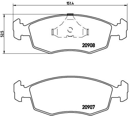 BREMBO P 24 019 Kit...