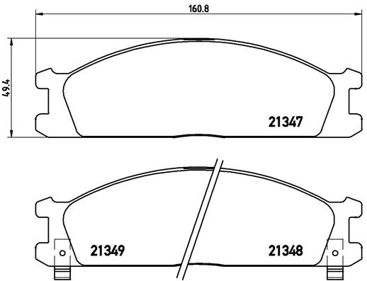 BREMBO P 24 026 Kit...