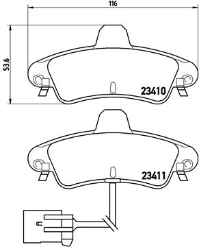 BREMBO P 24 038 Kit...